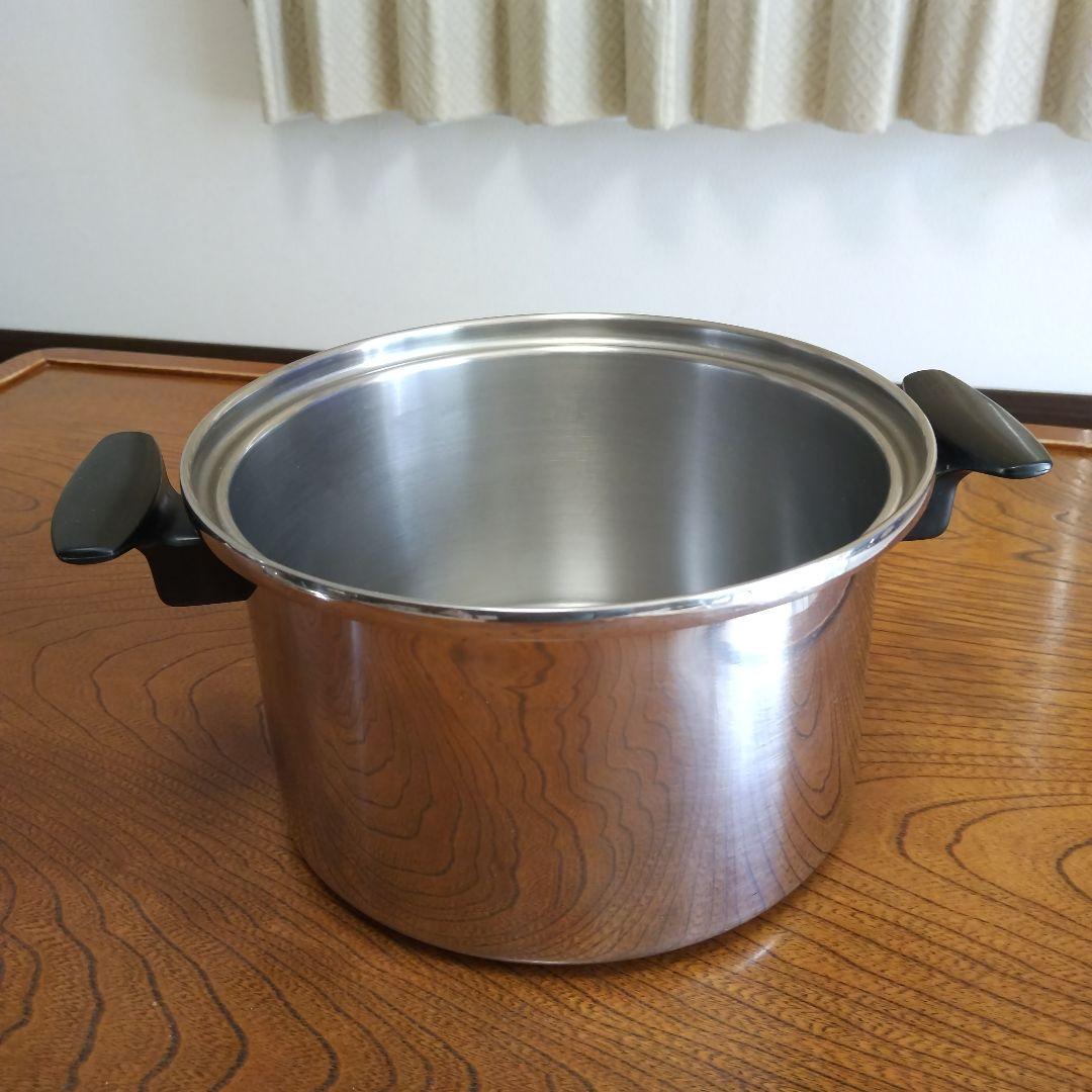 ステンレス鍋 両手鍋 片手鍋 Chef's Ware アメリカ製 使用品
