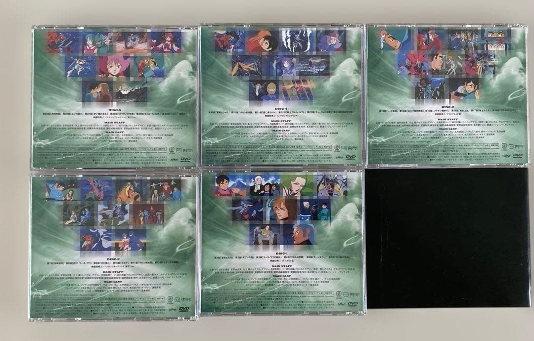 聖戦士ダンバイン DVD5巻セット