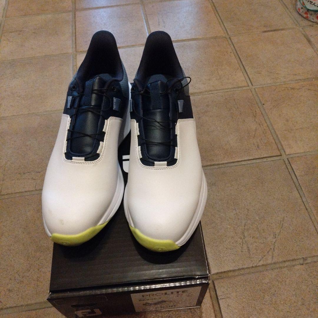 FOOTJOYホワイトゴルフシューズ新品