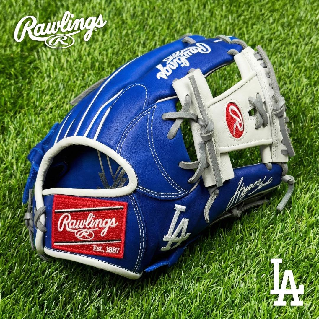 【新品】ローリングス 軟式 内野手用 グラブ MLB ロサンゼルス ドジャース