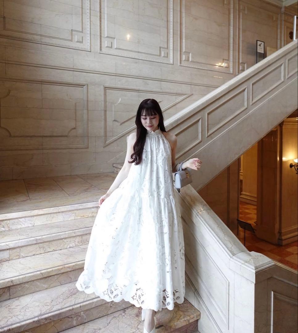 Acka flower lace dress サイズ2
