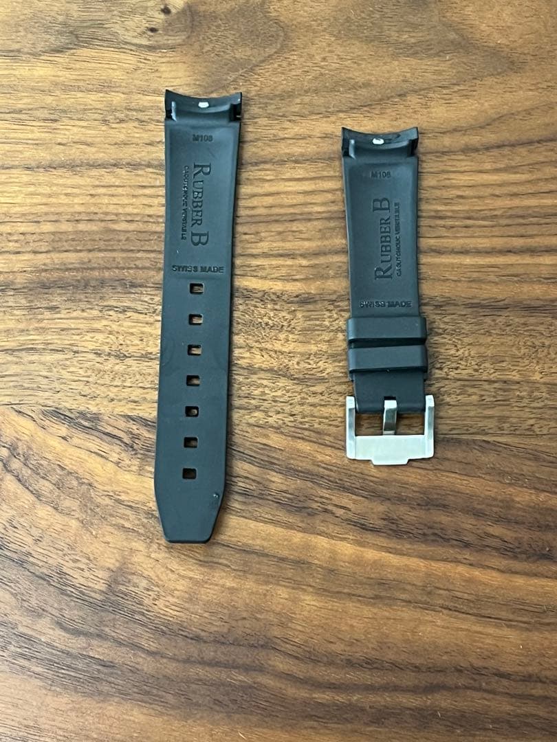 K*Z様 Rubber B ROLEX ロレックス用非純正時計ベルト ラバーベル