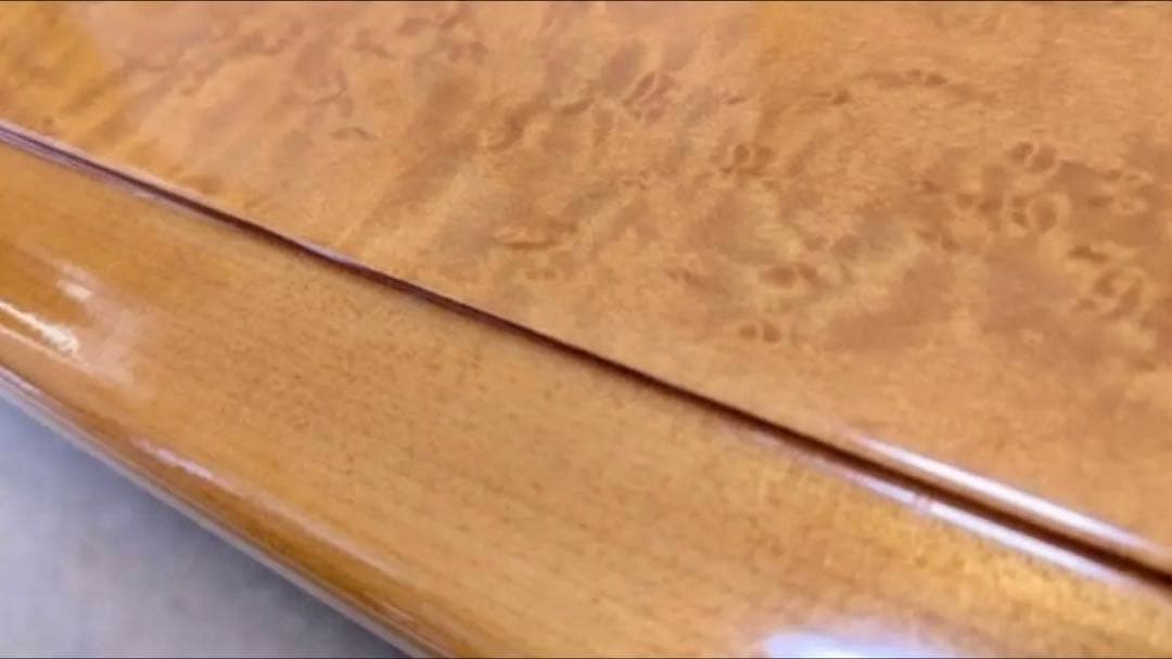 モリシゲ家具ローテーブル 【希少】バーズアイメープル