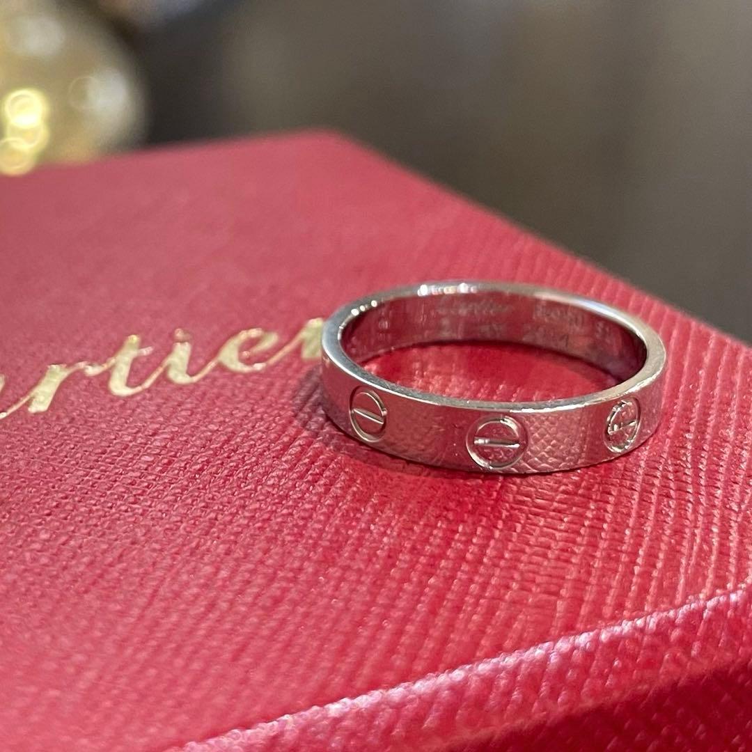 Cartier カルティエ ミニラブリング Pt950 プラチナ ラブリング