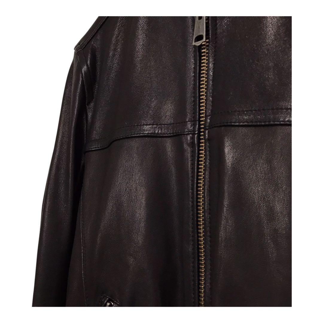 JACKROSE ジャックローズ　シングルライダースラムレザージャケット　4