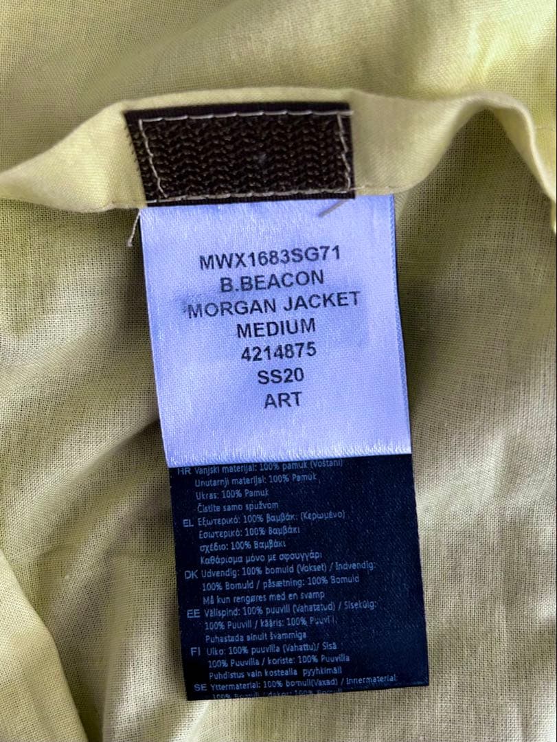Barbour Beacon モーガン ジャケット メンズ M