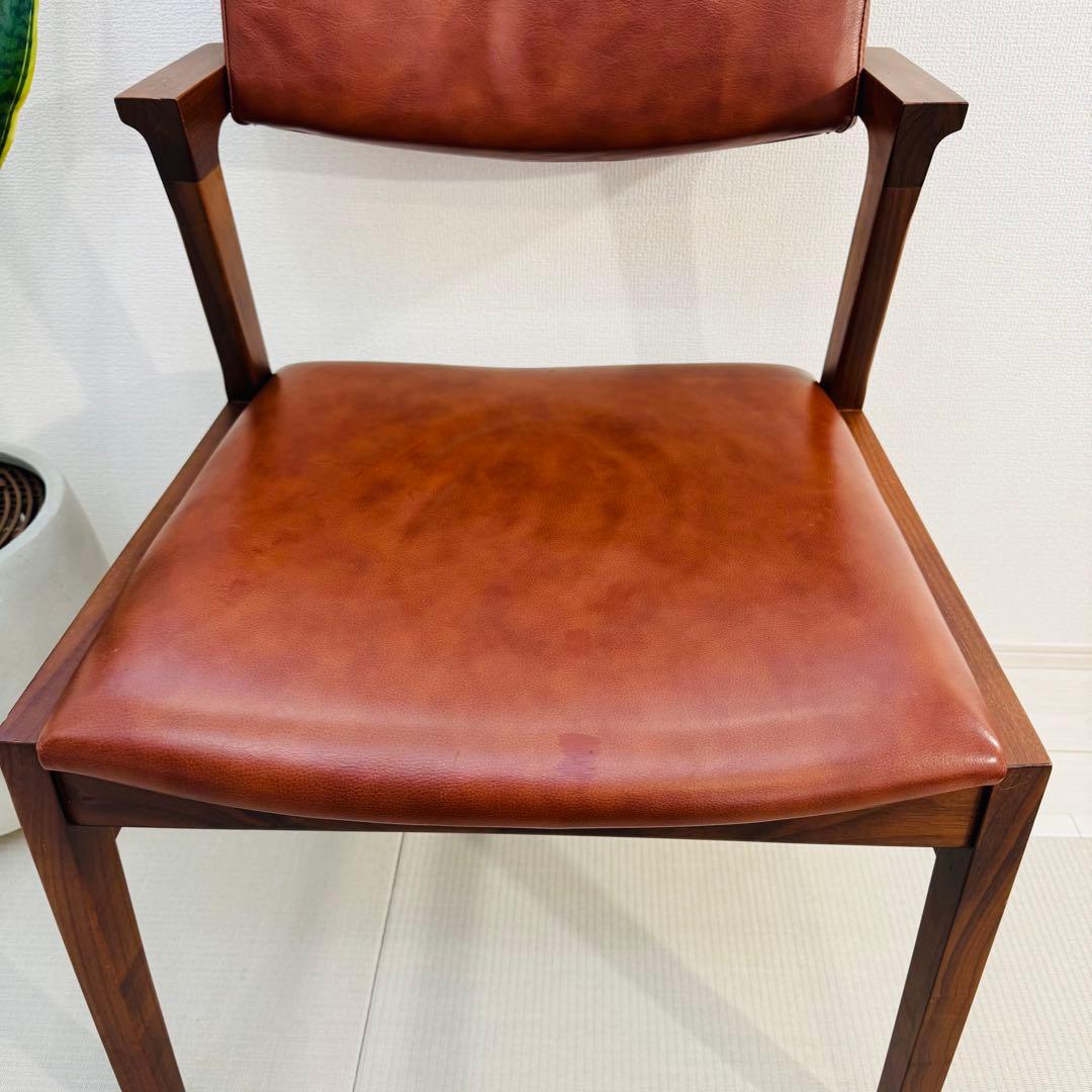 い*ん様 シギヤマ家具 ダイニング チェア 木製 天然木 ブラウン 北欧スタイル