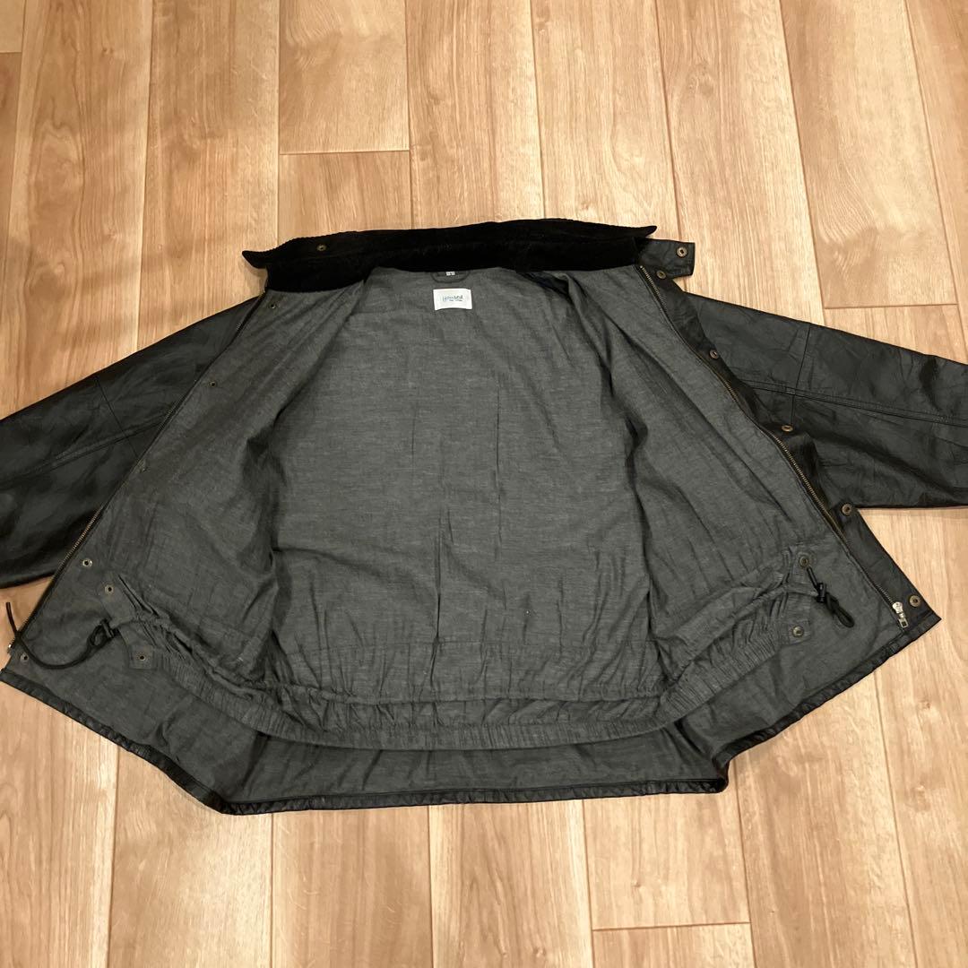 yoused バブアー　トランスポートモデル　黒レザージャケット サイズ1