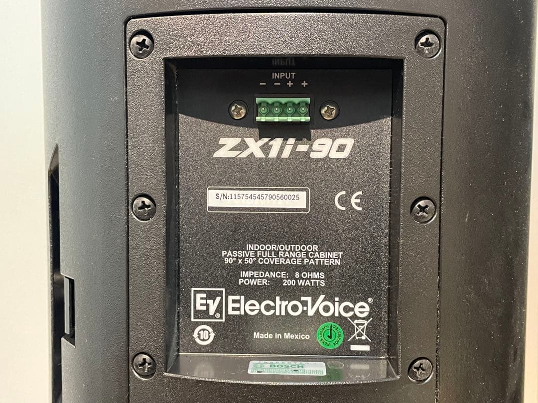 EV Electro-Voice ZX1i-90 ペア 天吊り金具付き