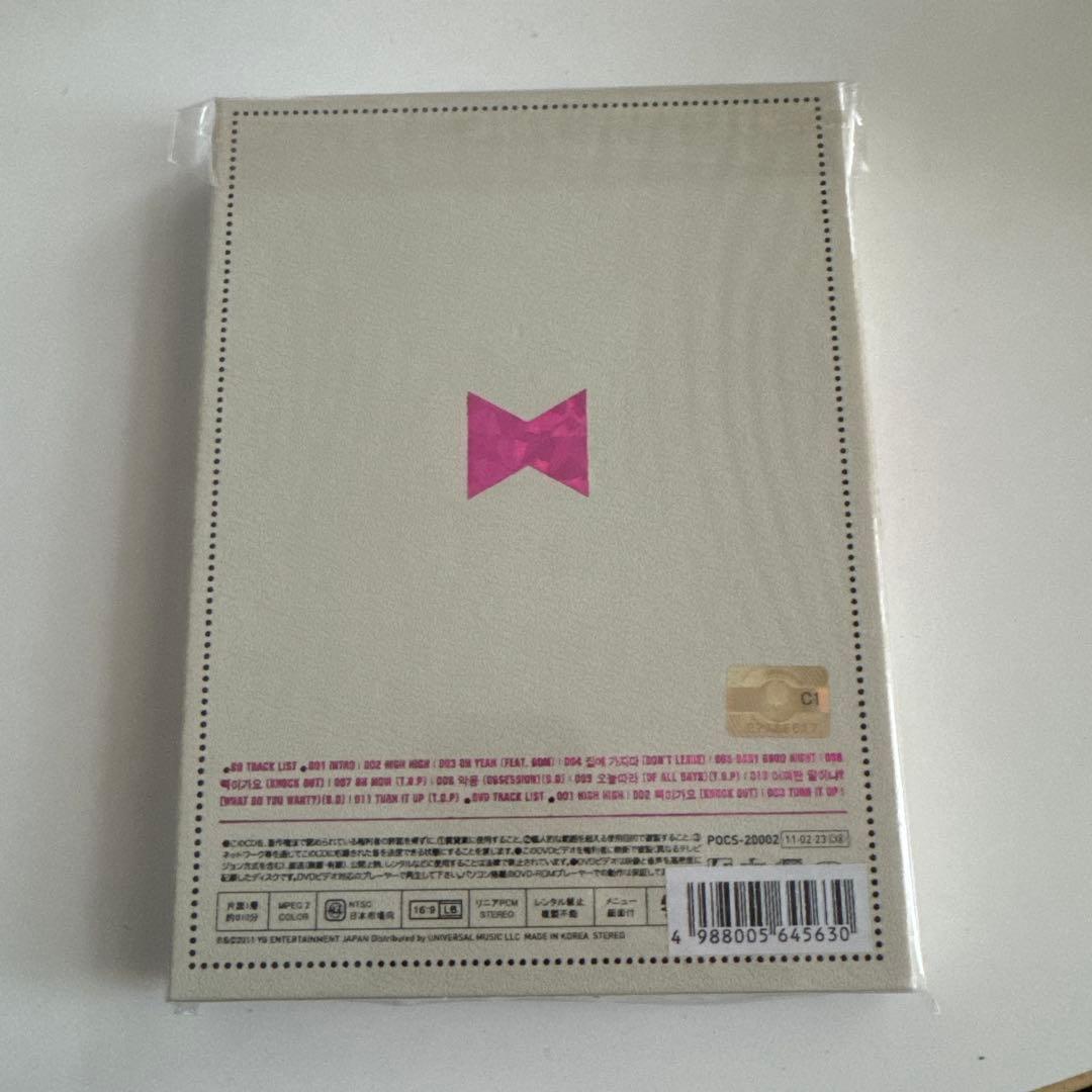 ミュージック GD&TOP THE FIRST ALBUM JAPAN EDITION