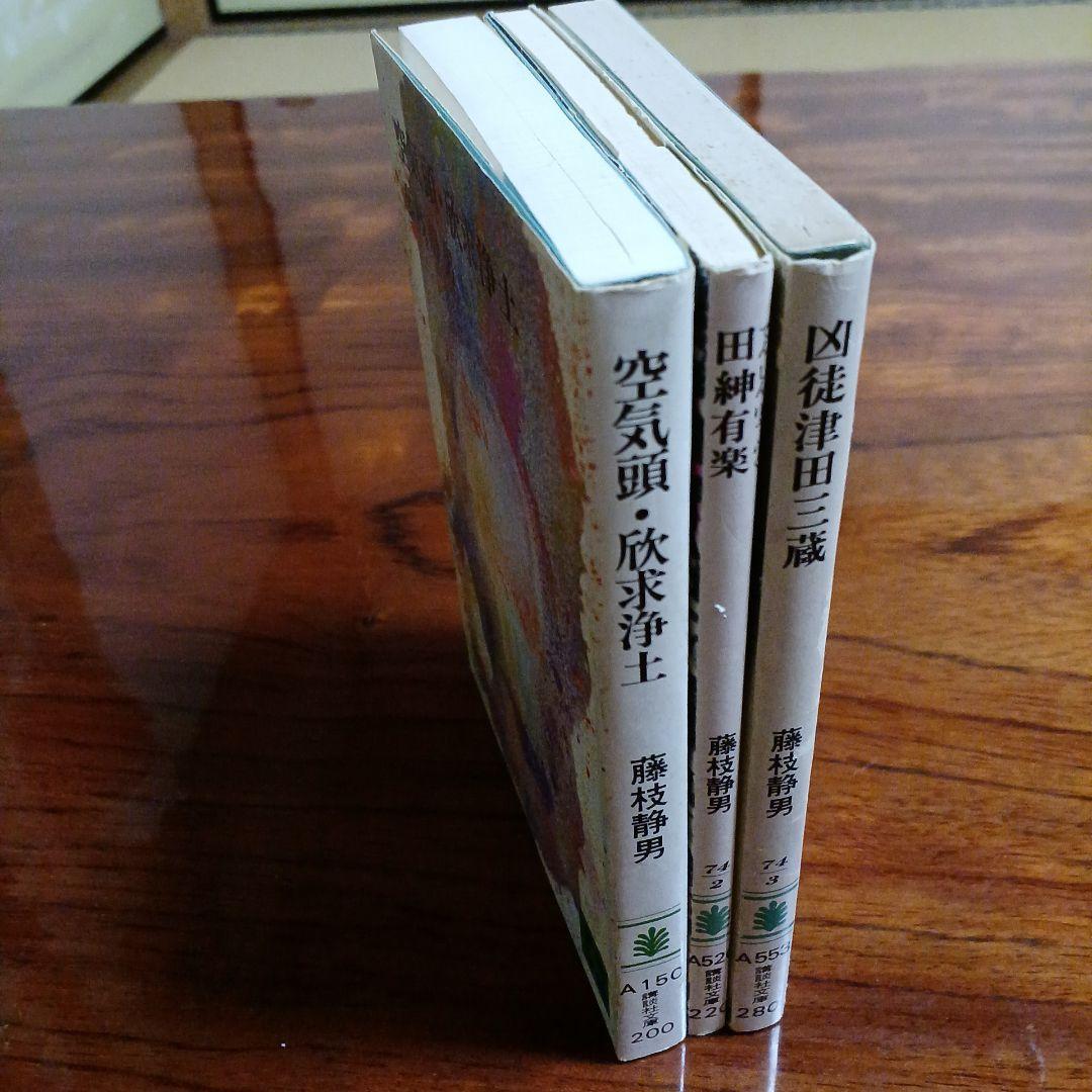 藤枝静男講談社文庫3冊セットです。