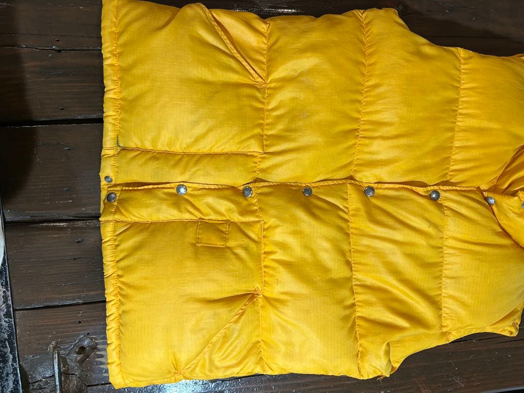 お*く様 The North Face ノースフェイスダウンベスト70s茶タグL