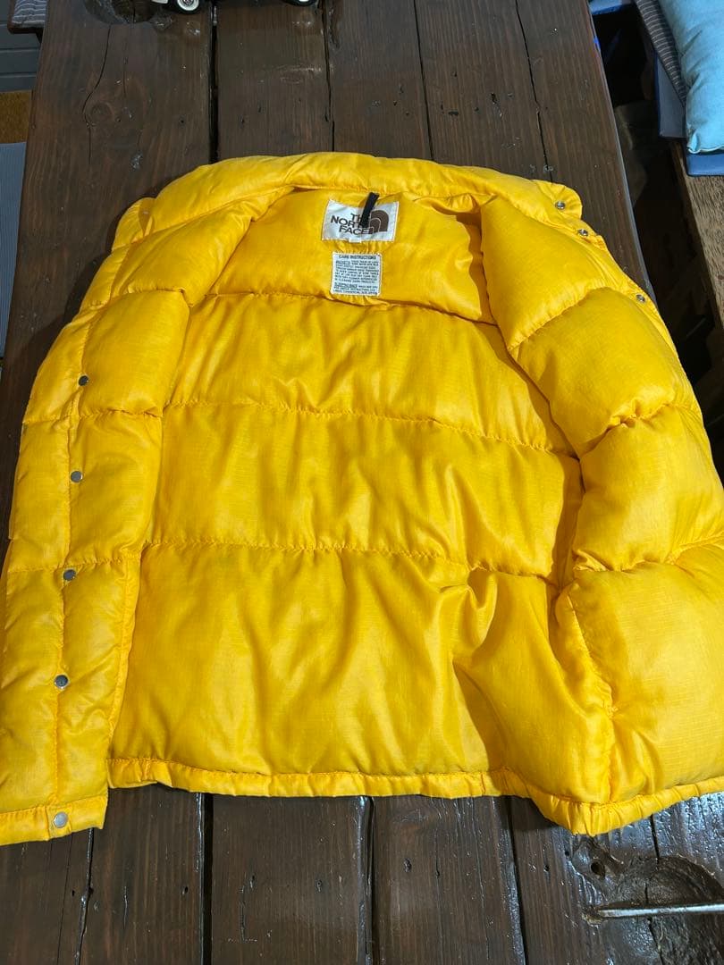 お*く様 The North Face ノースフェイスダウンベスト70s茶タグL
