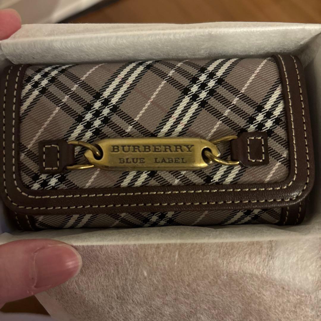 【新品】BURBERRY BLUE LABEL チェック柄キーケース