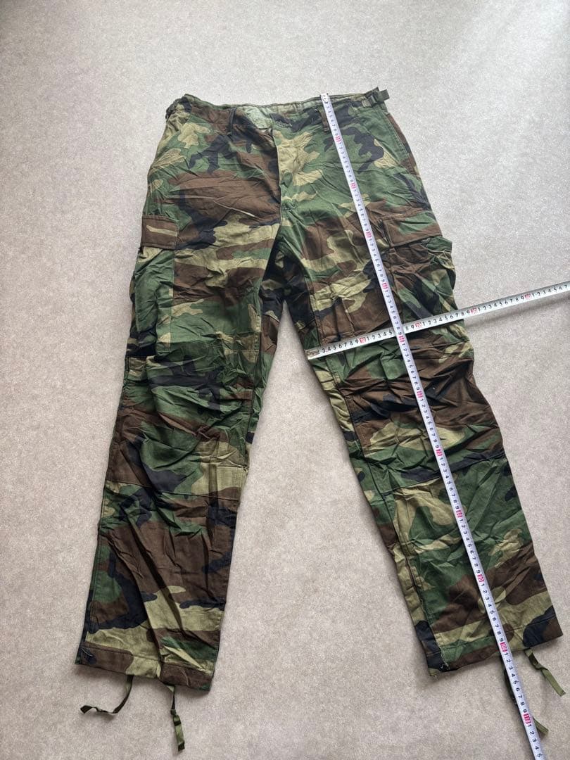 90s古着 米軍 BDU カーゴパンツ M-S ウッドランド 96年製