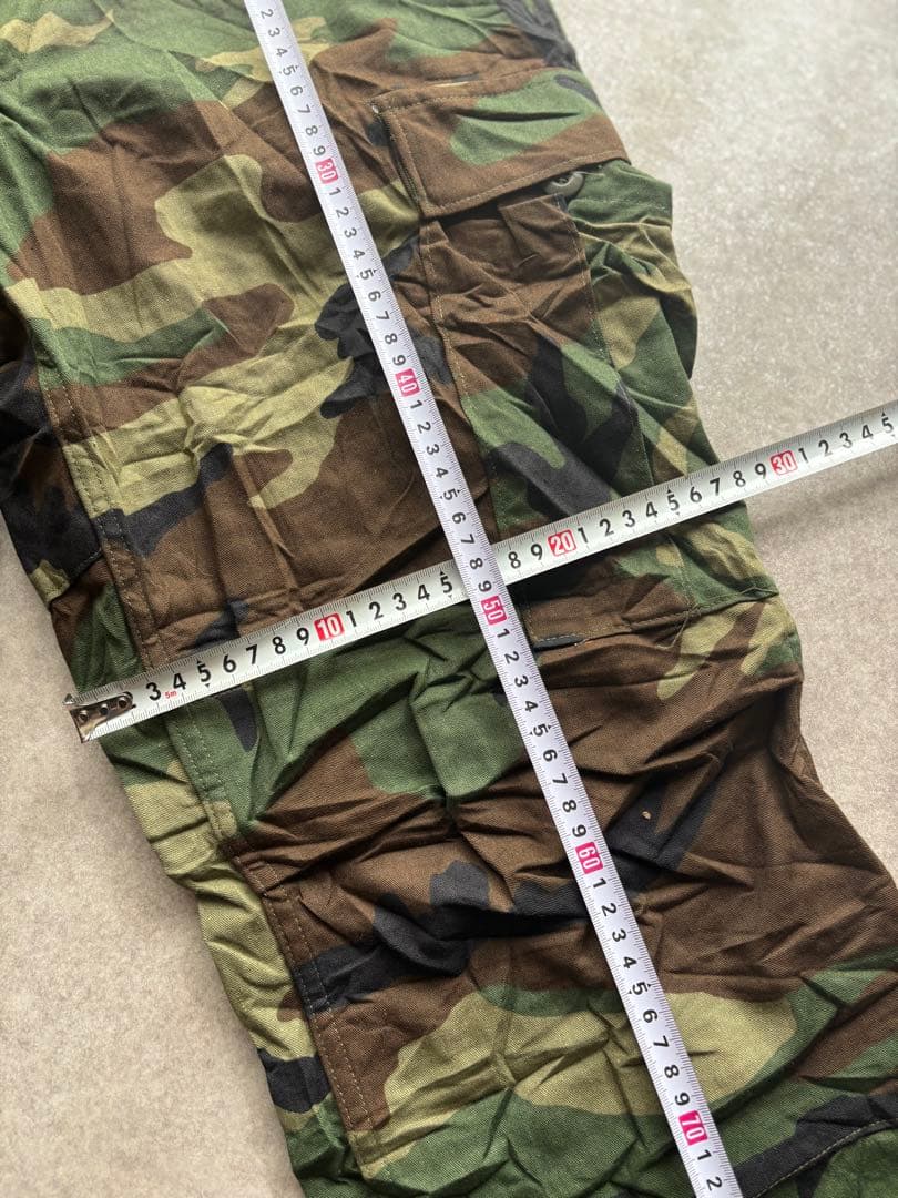 90s古着 米軍 BDU カーゴパンツ M-S ウッドランド 96年製
