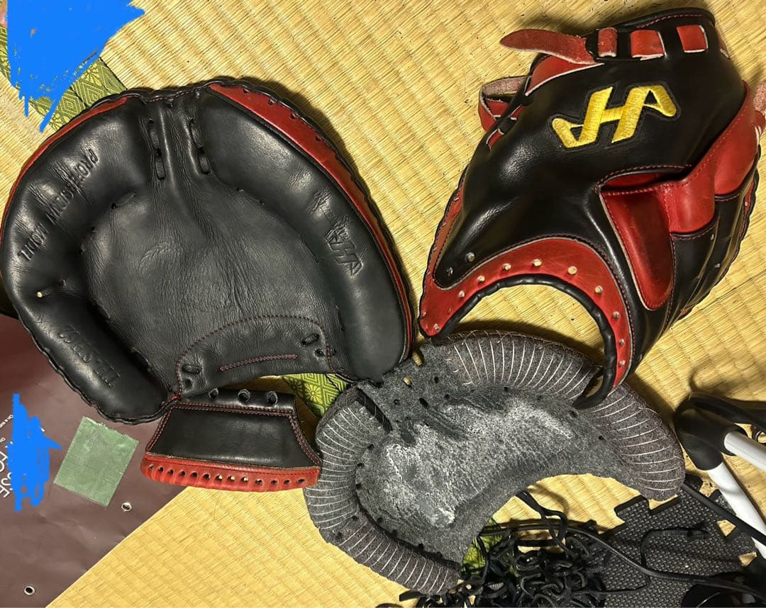 ハタケヤマ　キャッチャーミット　甲斐拓也モデル　軟式用　型番TH-SH62