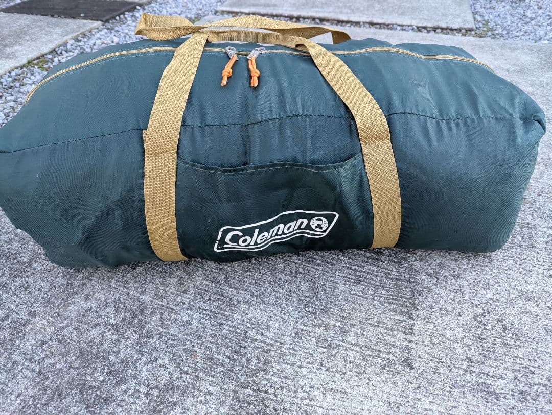 【ジャンク】テント　Coleman　ラウンドエアスクリーン400 欠品有り