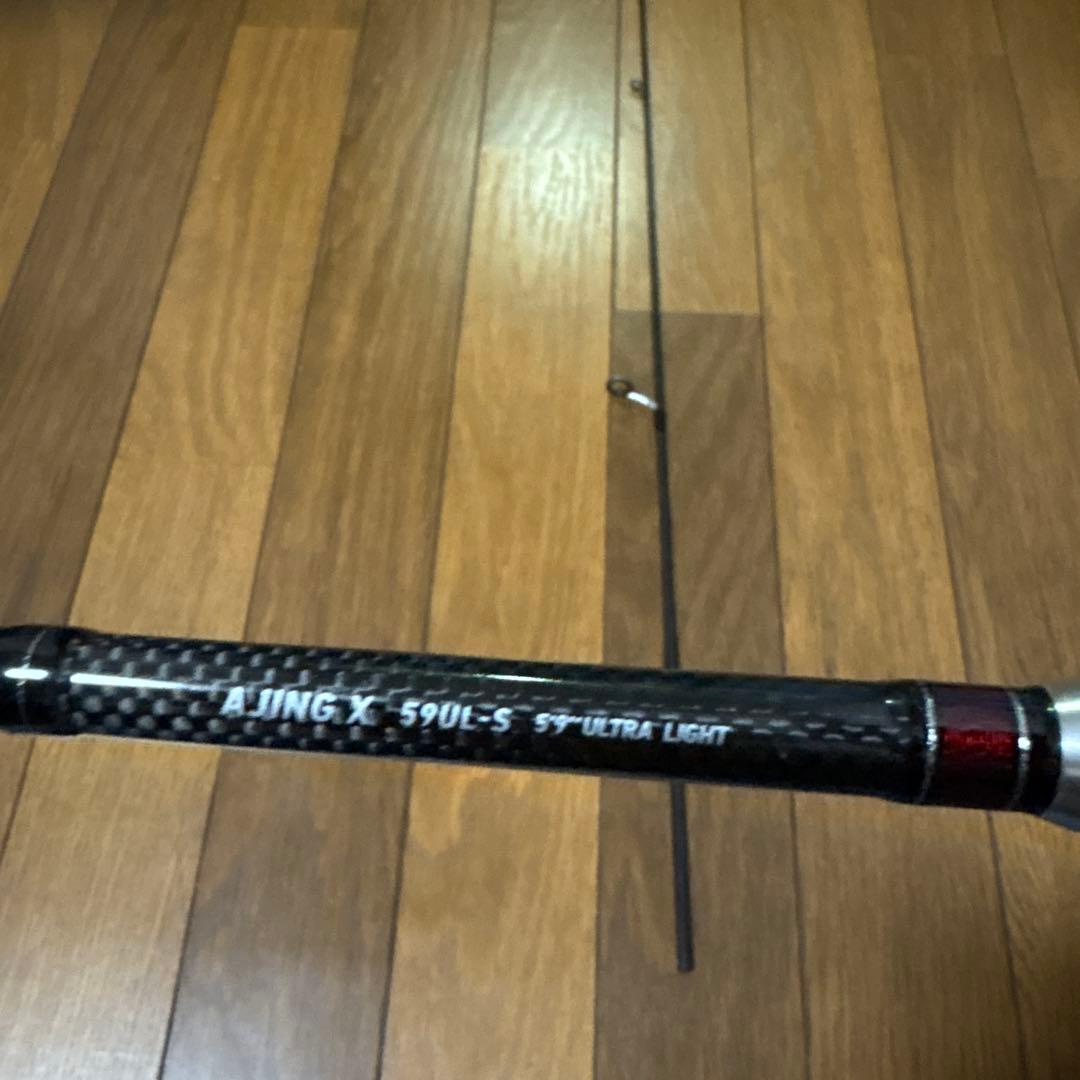 DAIWA AJING X 59UL-S アジングロッド　ケース付