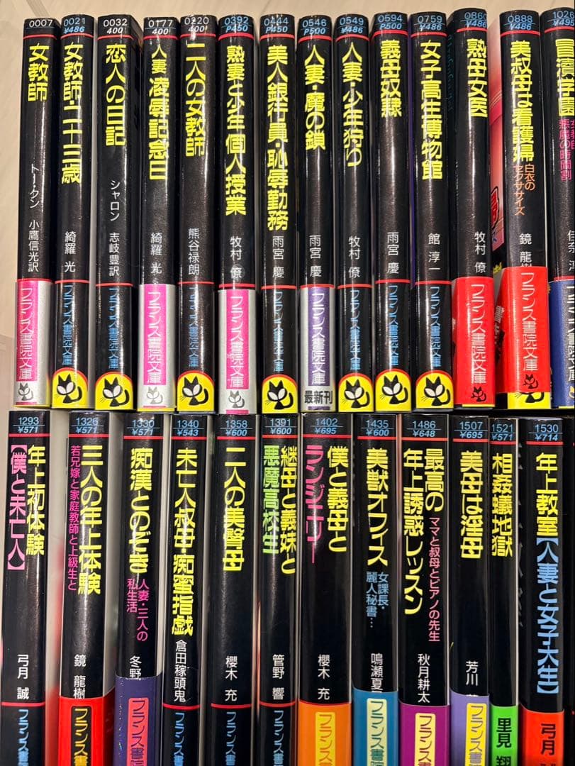早い者勝ち フランス書院文庫 まとめ売り 56冊セット