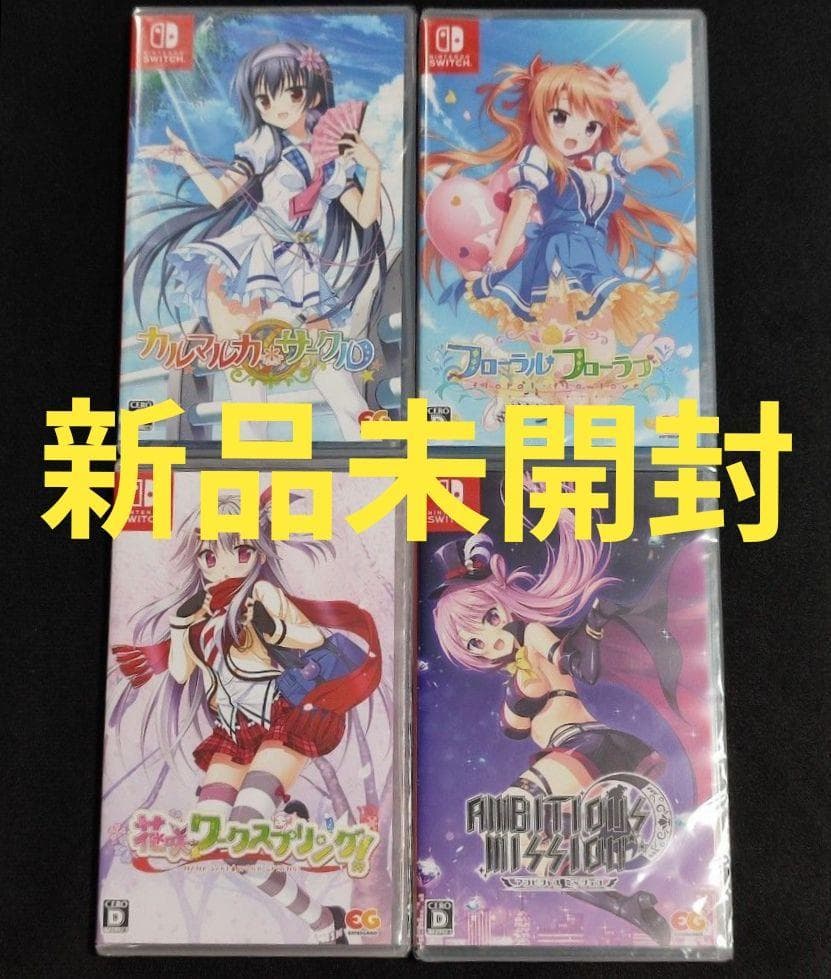 Switch サガプラネッツ 4作品 カルマルカ サークル＋フローラルフローラブ