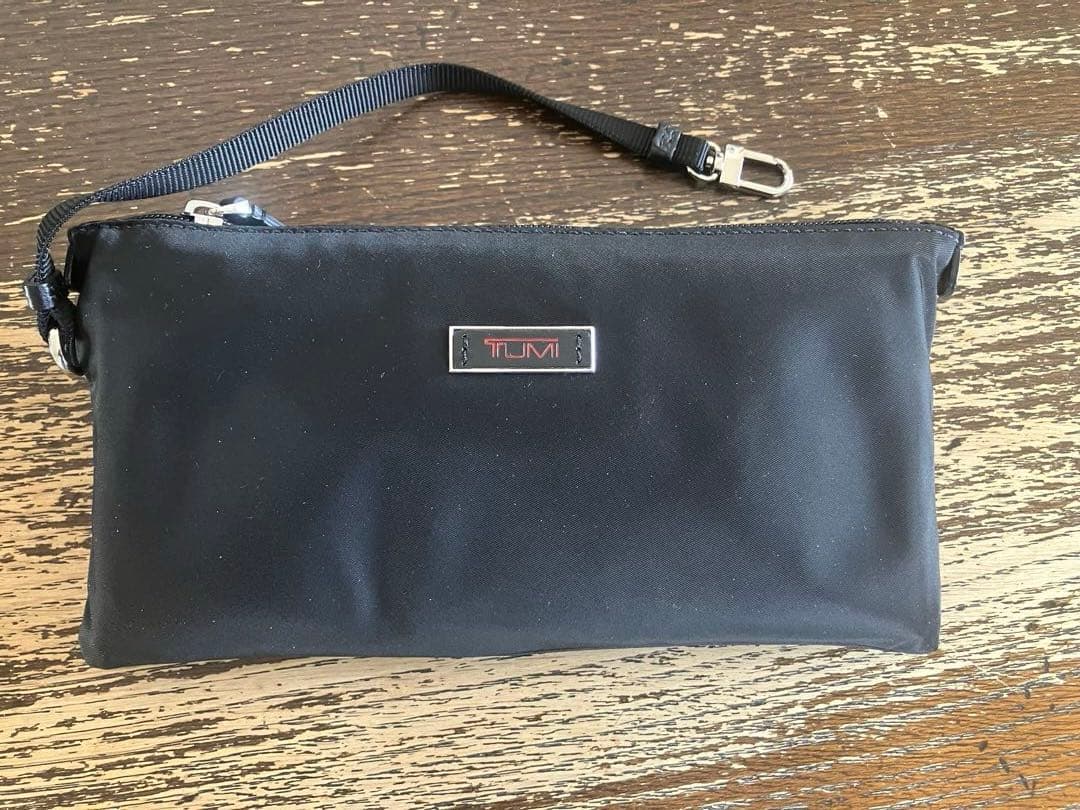 TUMI ANA機内販売 トートバック ブラック収納ポーチ付