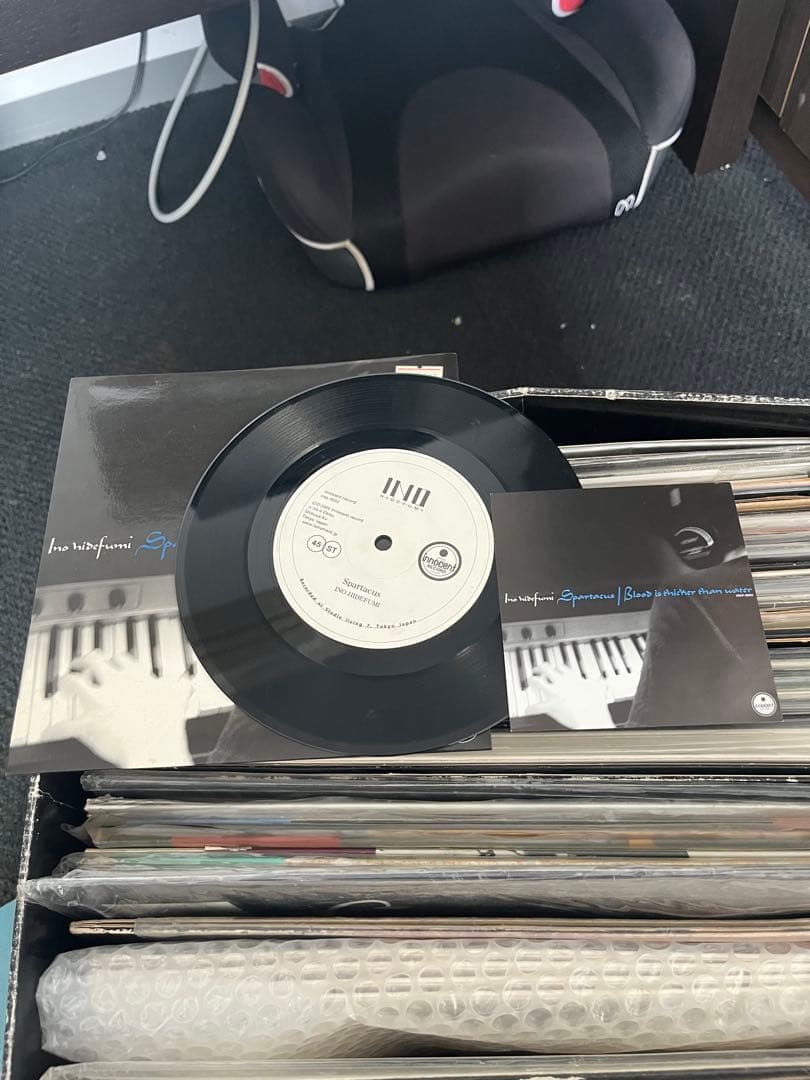 邦楽 Ino Hidefumi / Spartacus 7inch nujabes