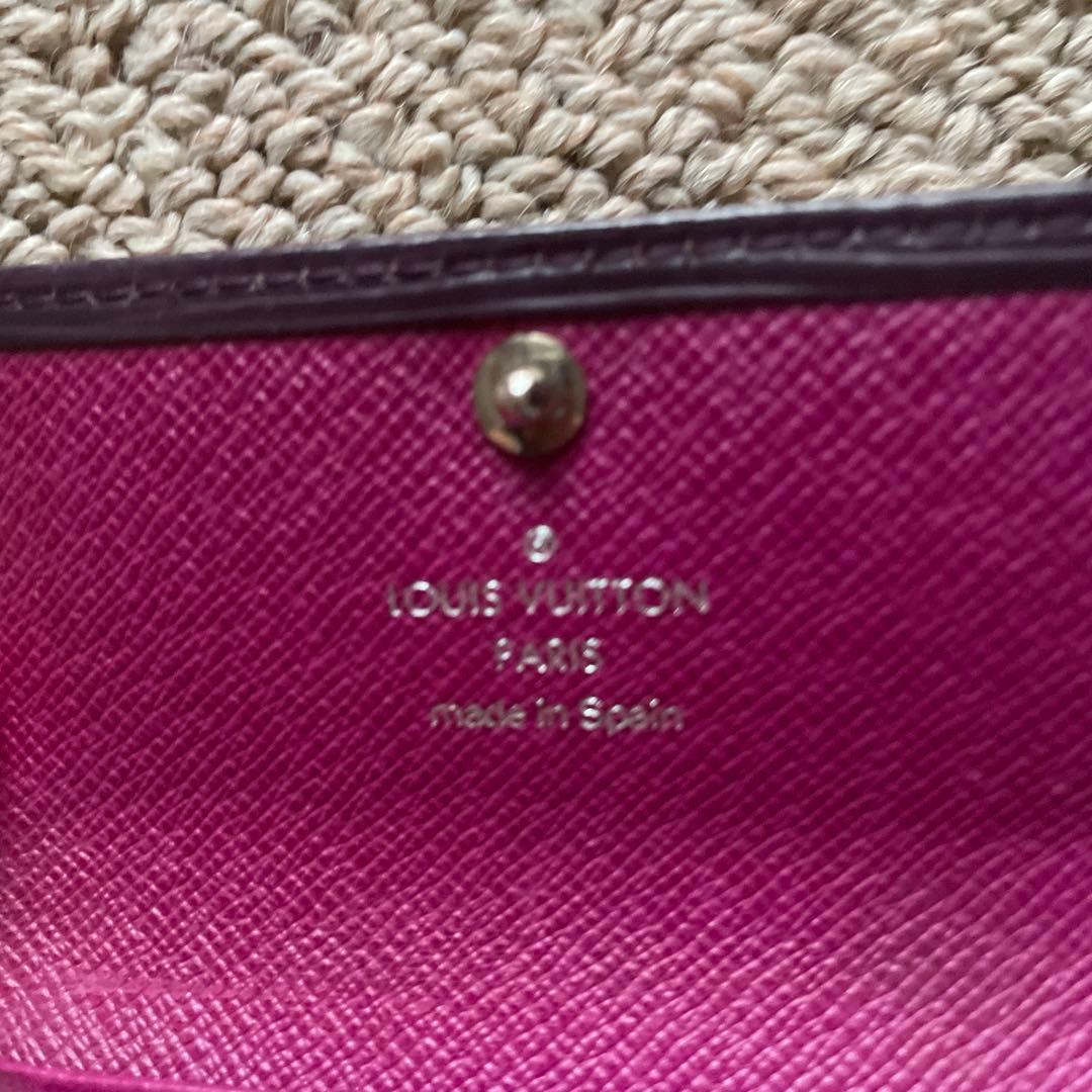 LOUIS VUITTON パープルキーケース