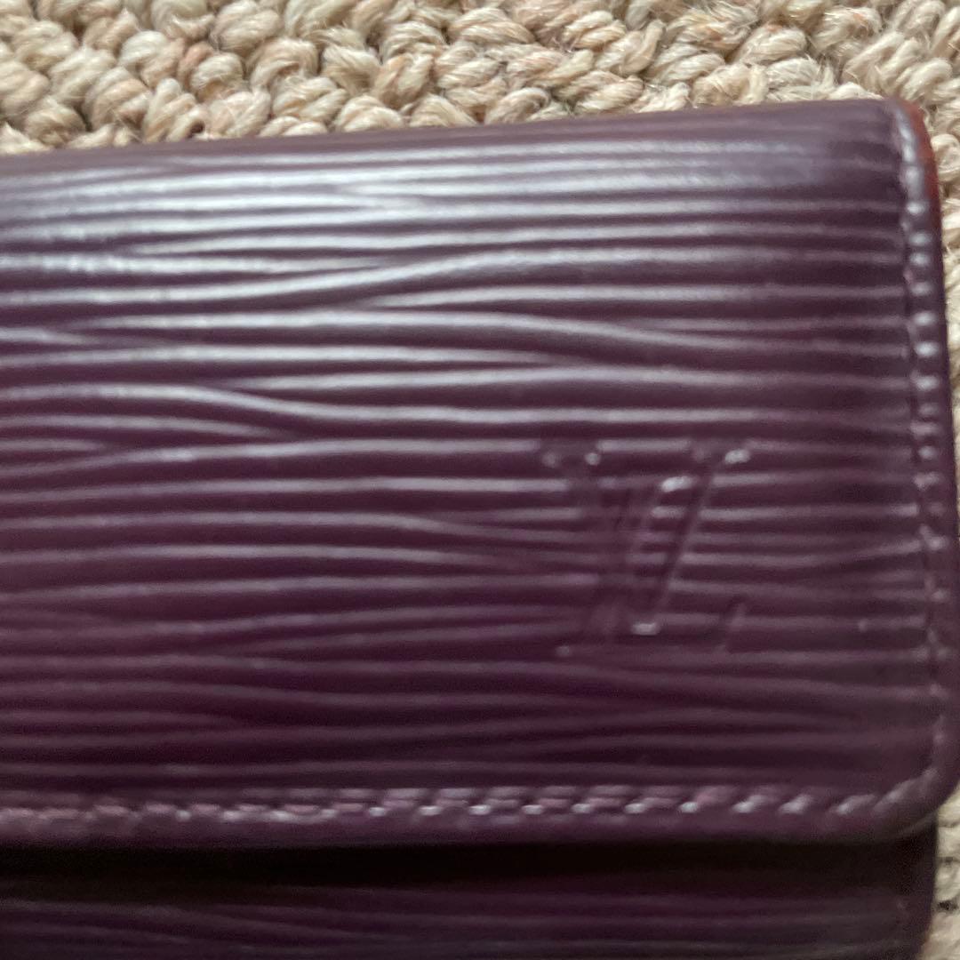 LOUIS VUITTON パープルキーケース