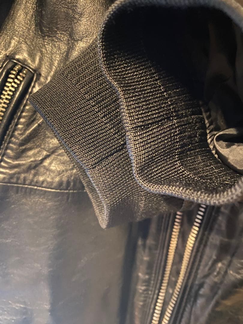 ★専用値下★DIESEL フード付きレザージャケット XL パーカー