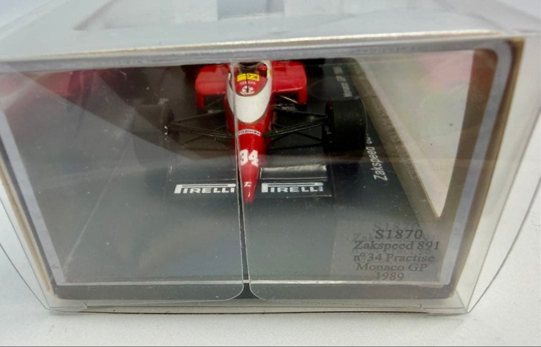 【希少】スパーク 1/43 ザクスピード 891 ヤマハ 1989 モナコGP