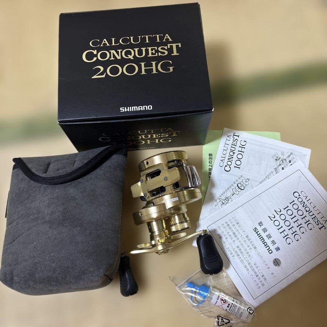 【最後値引き早い方勝ち】SHIMANO シマノ カルカッタコンクエスト200HG