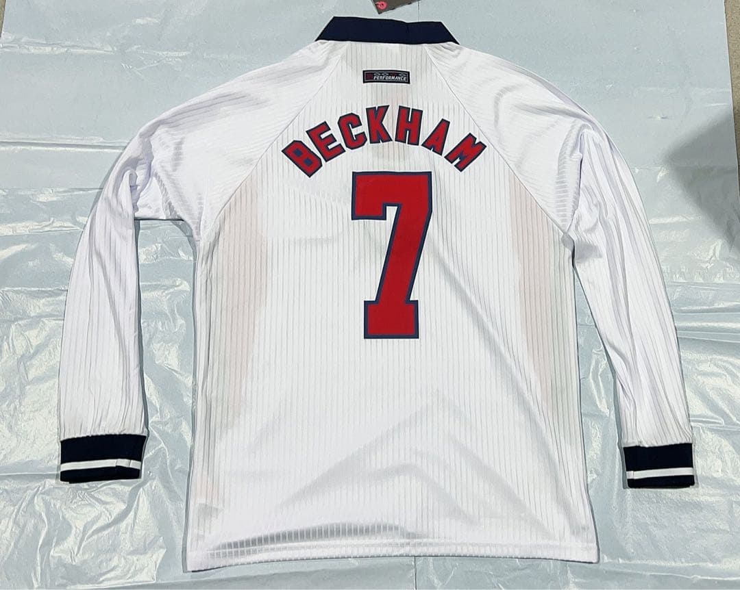 ベッカム 1998年イングランド代表ユニフォーム シャツ