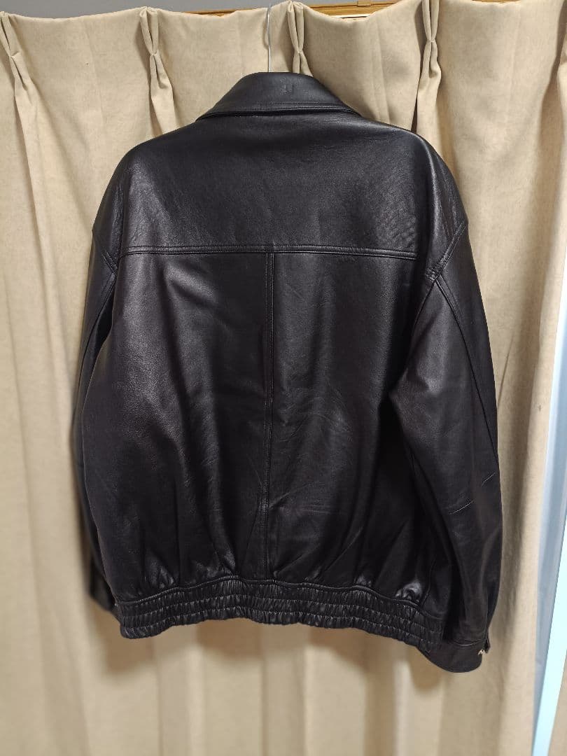 美品 DUNST ラムスキン レザージャケット 本革 シングルライダース