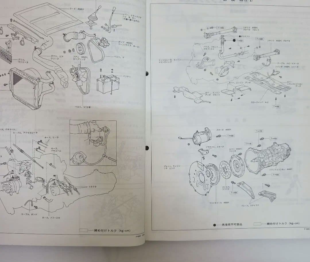 ランクル　60系　70系　修理書　貴重品のため、ご理解頂ける方。お願いします。