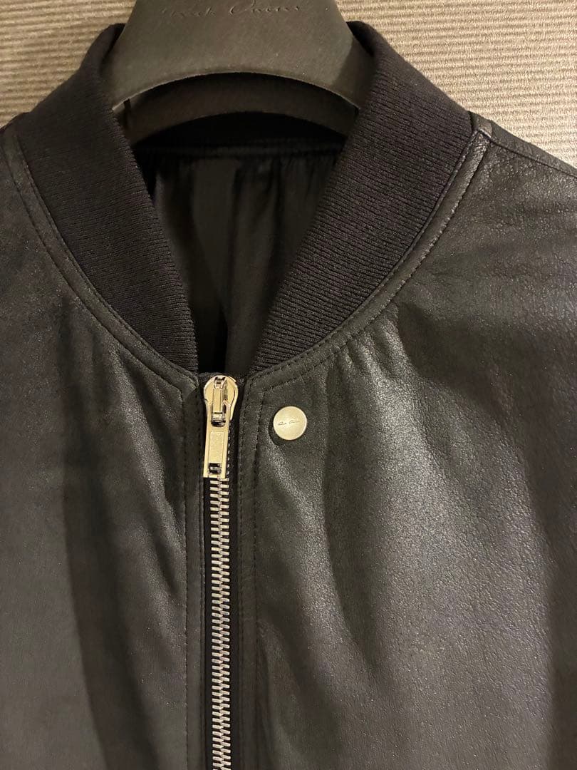 ジャケット・アウター Rick owens classic flight leather jacket