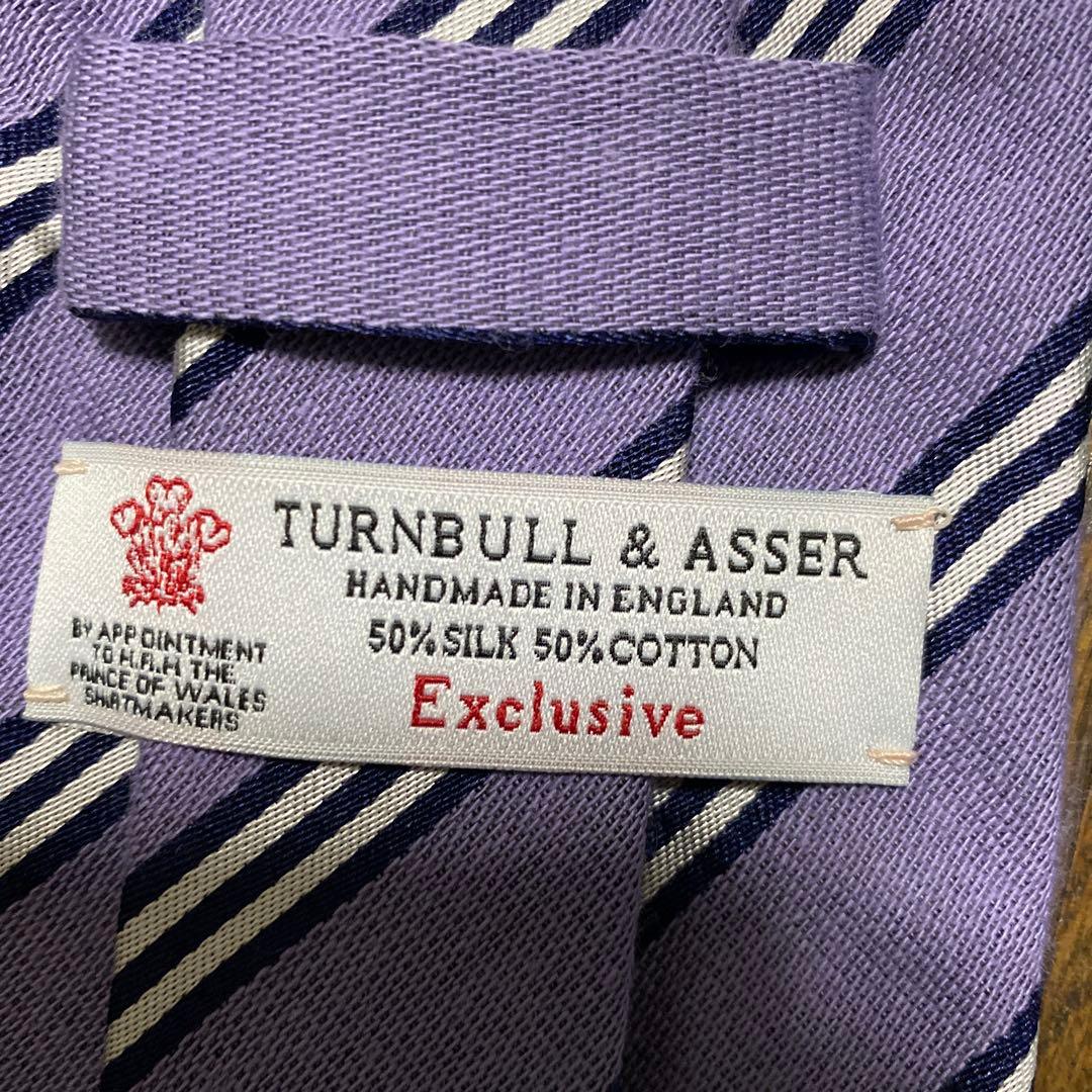 TURNBULL & ASSER ストライプネクタイ2本セット
