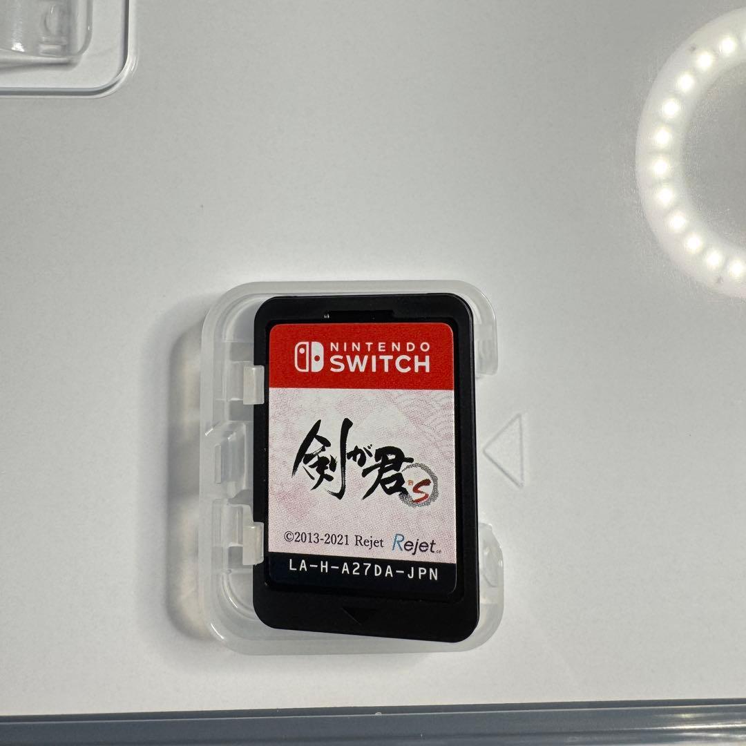 【動作確認済み 特典未開封】剣が君 for S 限定版 Switch ソフト