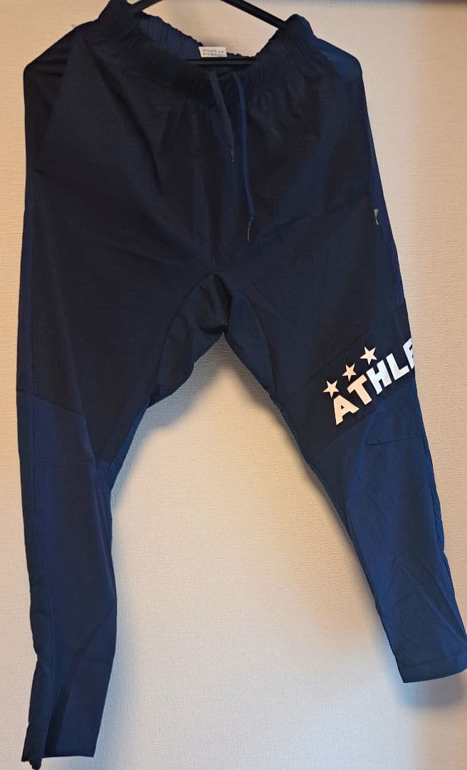 ATHLETAアスレタ　ウィンドジャケット/ズボン　ネイビーS