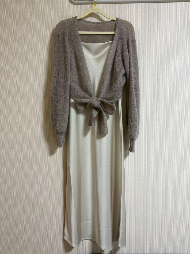 ワンピース Herlipto Luxe Mohair & Satin Set