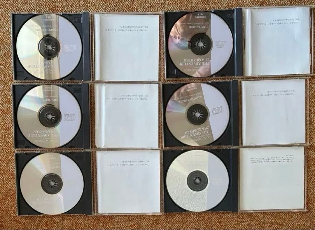 英語教材 ADVENTURE OF A QUARTER CD12枚＋書籍34冊