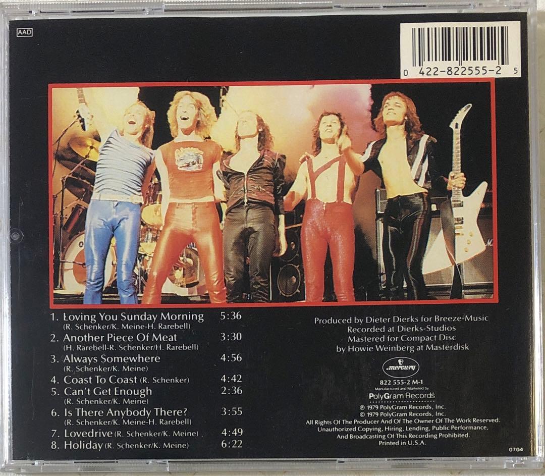 初期USA盤！Scorpions / スコーピオンズ / ラヴドライヴ
