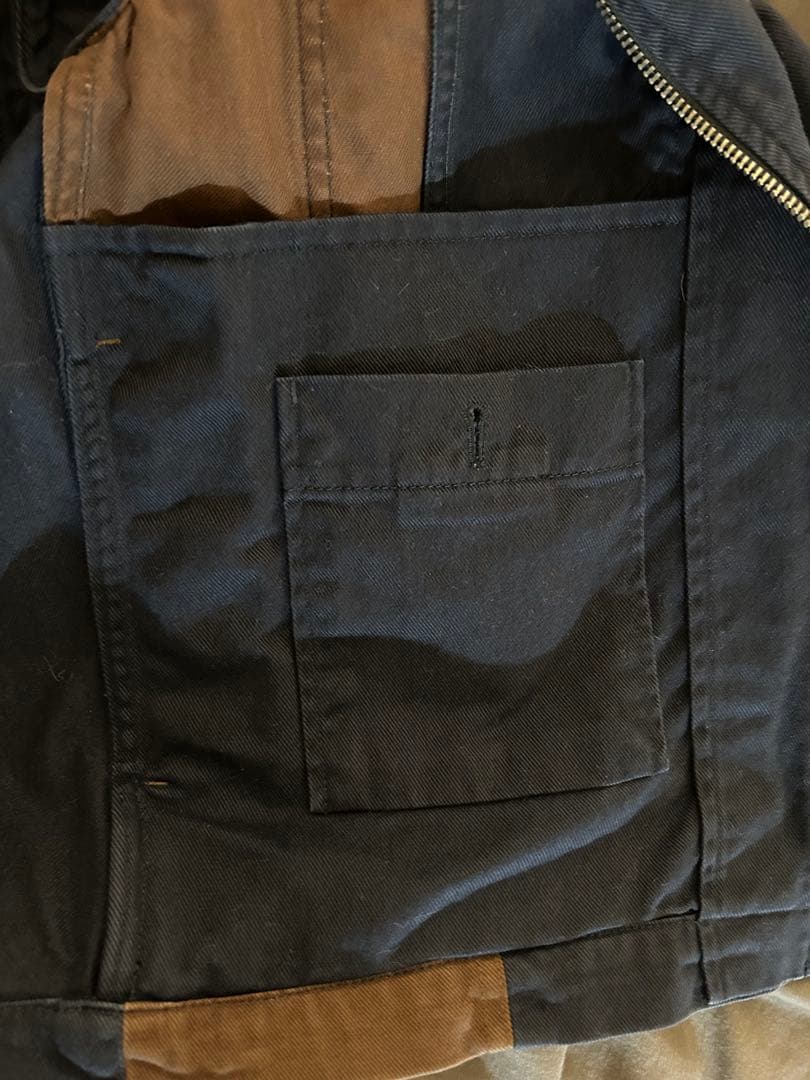 Acne Studios ジャケット ネイビー/ブラウン