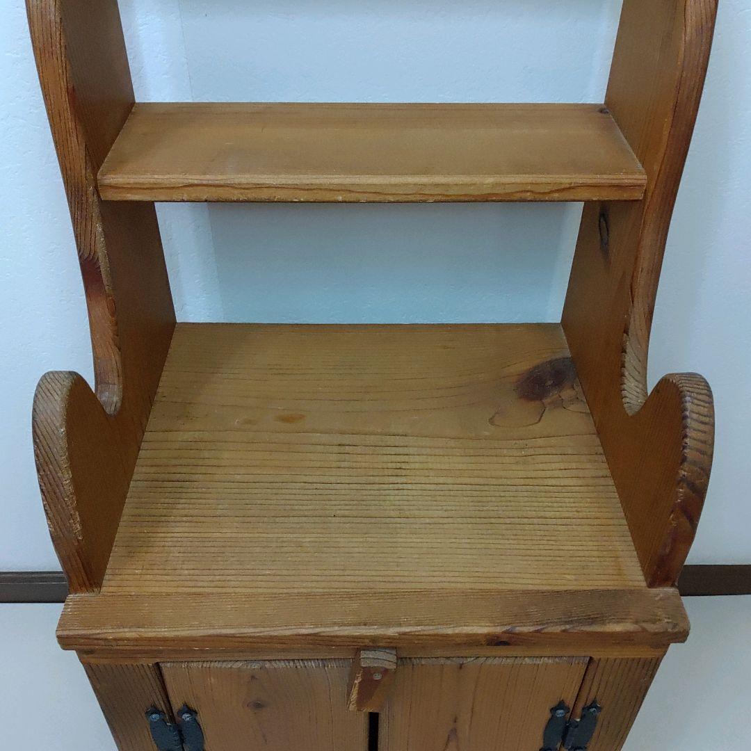 カントリー家具 アメリカン カントリー ハートシェルフ カップボード