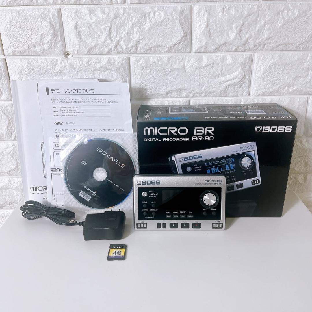 BOSS ボス デジタルマルチトラックレコーダー MICRO BR BR-80