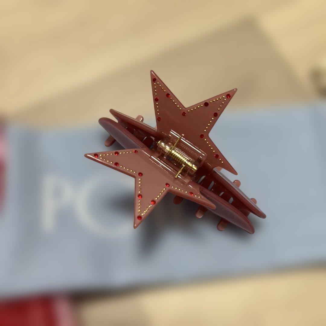 POTETE コフレ　星型ヘアクリップ 巾着　ショッパー付