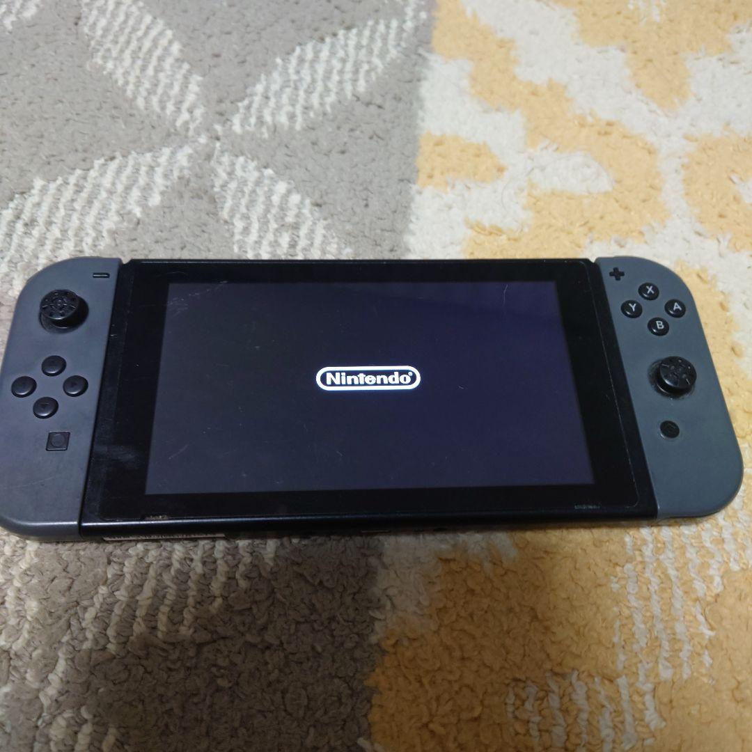 Nintendo Switch 本体 グレー　動作確認済み