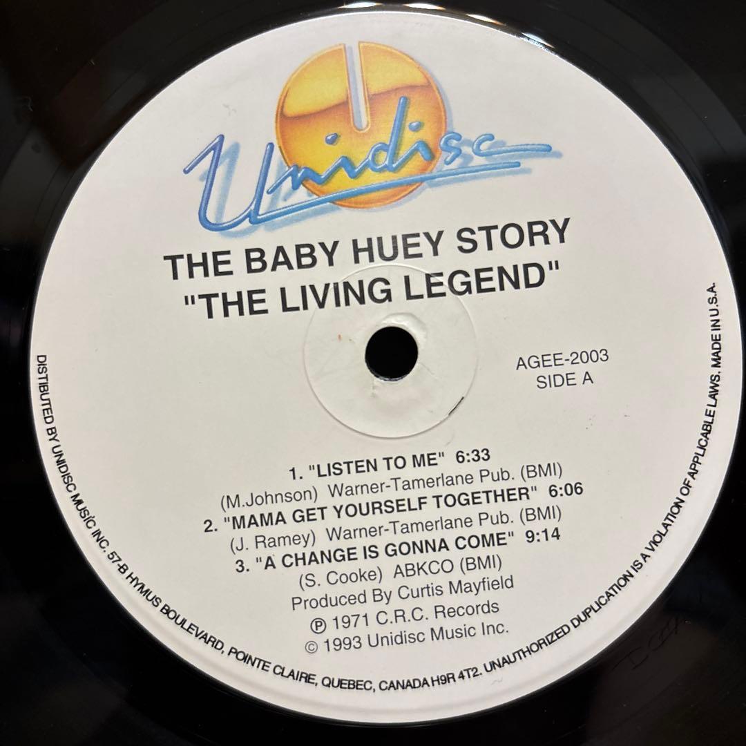 洋楽 The Baby Huey Story The Living Legend LP