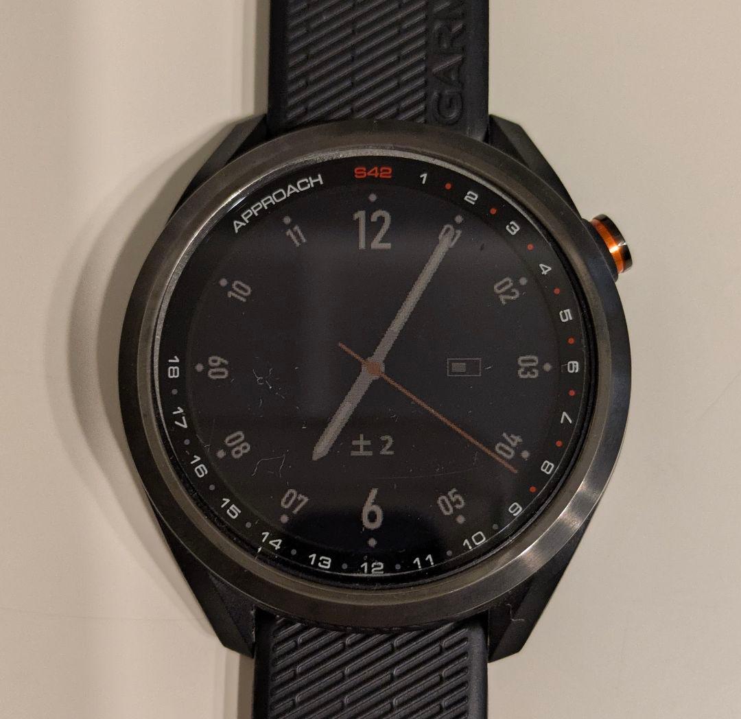 GARMIN APPROACH S42 ゴルフ用距離計 ブラック
