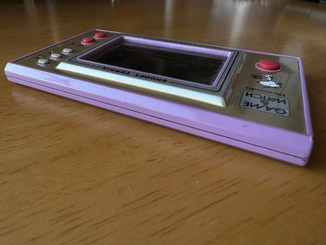 任天堂 ゲームウォッチ スヌーピー テニス